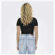Only Γυναικεία κοντομάνικη μπλούζα Cropped Top